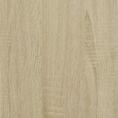 Tavolino Salotto Rovere Sonoma 100x50x35 cm Multistrato Metallo
