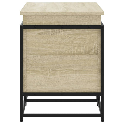 Contenitore con Coperchio Rovere Sonoma 100x40x51,5 Truciolato - homemem39