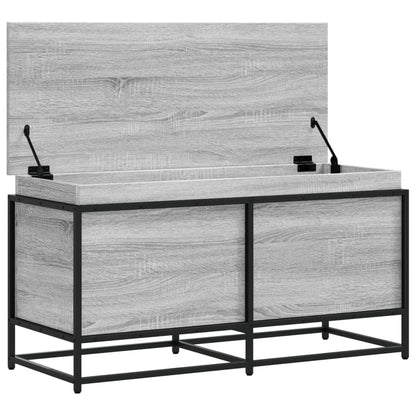 Contenitore con Coperchio Grigio Sonoma 100x40x51,5 Truciolato - homemem39