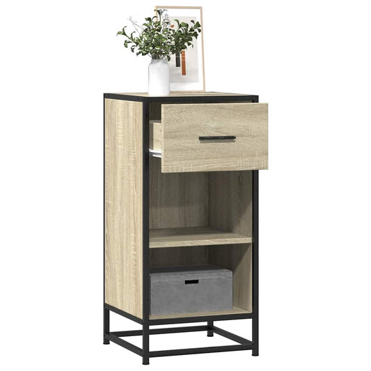 Credenza Rovere Sonoma 35,5x35x76 cm in Truciolato - homemem39