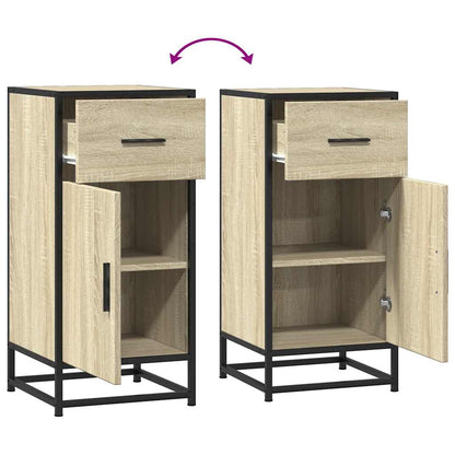 Credenza Rovere Sonoma 35,5x35x76 cm in Truciolato - homemem39