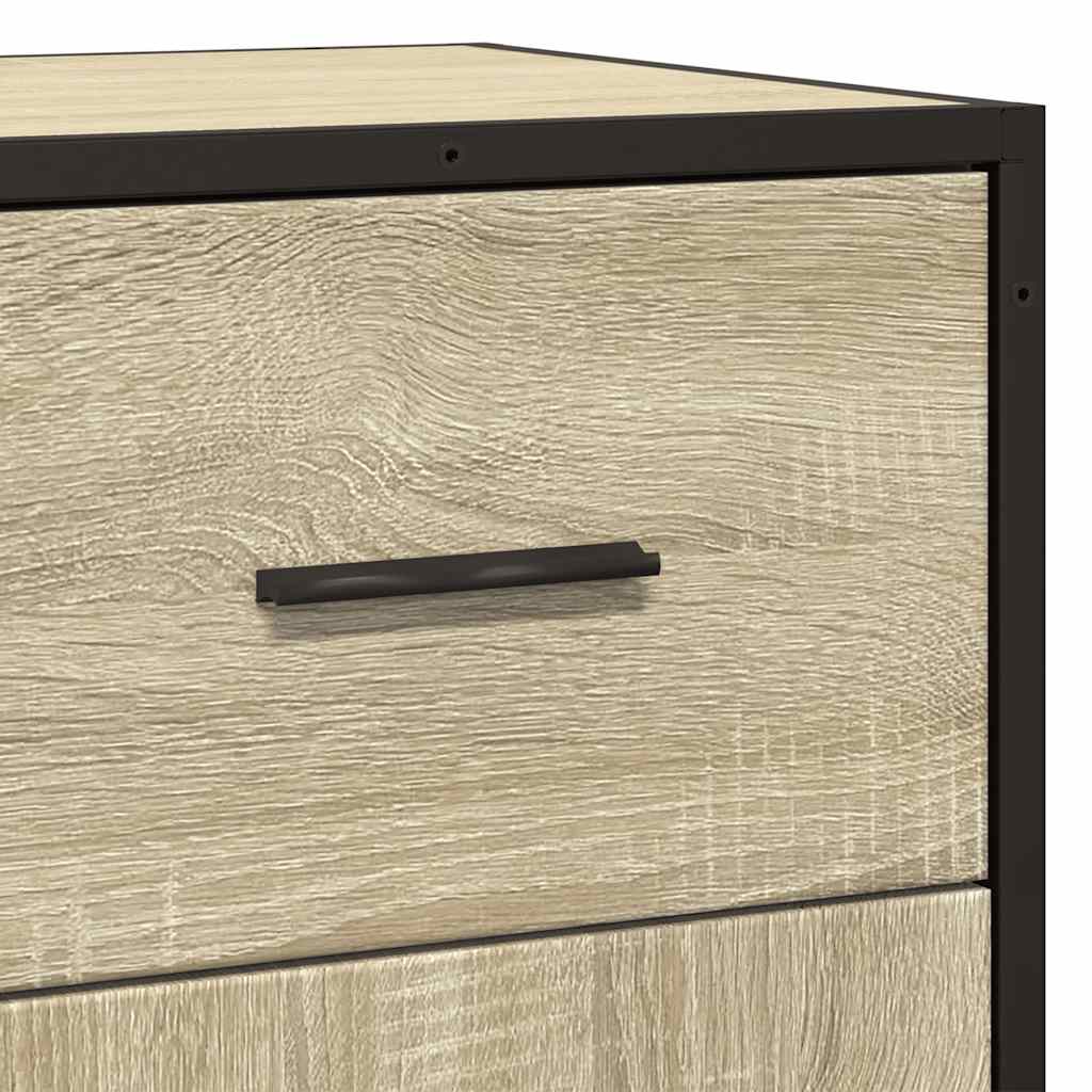 Credenza Rovere Sonoma 35,5x35x76 cm in Truciolato - homemem39