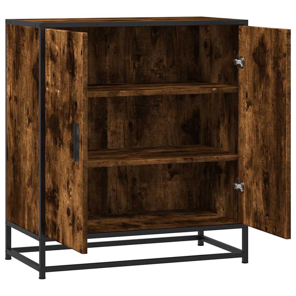 Credenza Rovere Fumo 68x35x76 cm in Truciolato | homemem39