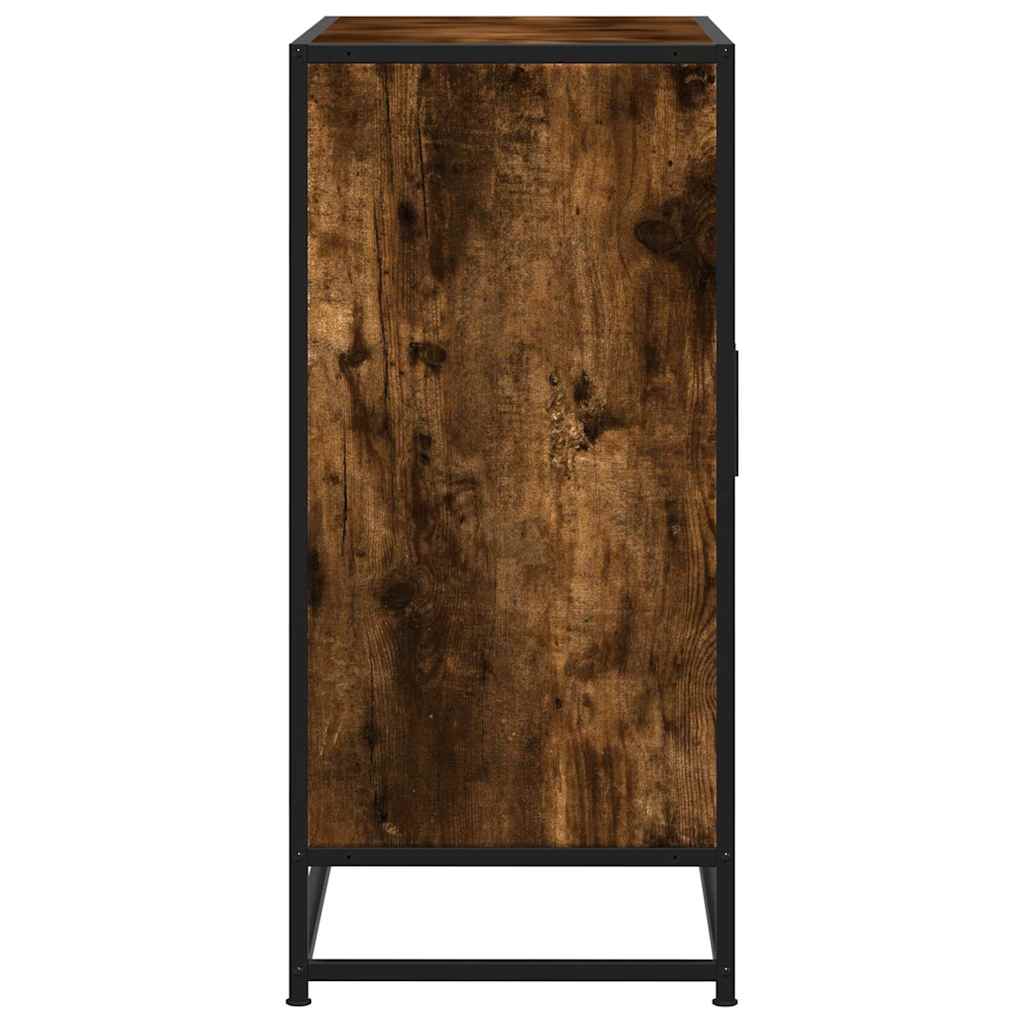 Credenza Rovere Fumo 68x35x76 cm in Truciolato - homemem39