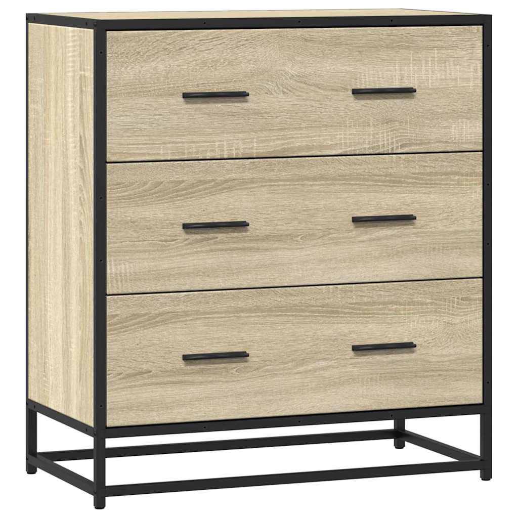Credenza Rovere Sonoma 68x35x76 cm in Truciolato - homemem39
