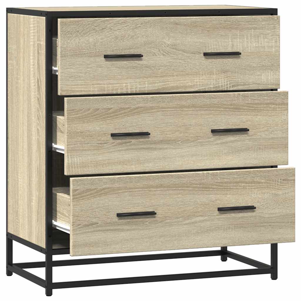 Credenza Rovere Sonoma 68x35x76 cm in Truciolato - homemem39