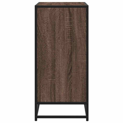Credenza Rovere Marrone 68x35x76 cm in Legno Multistrato - homemem39