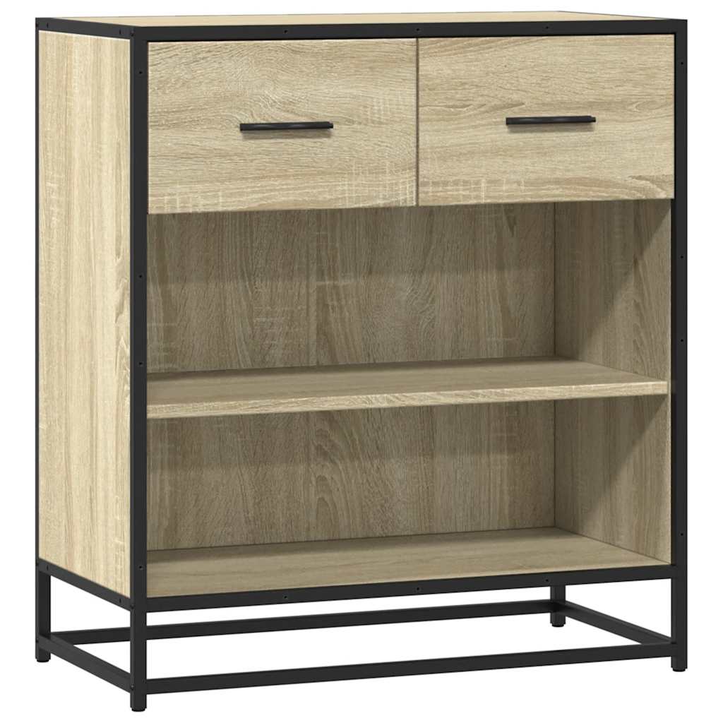 Credenza Rovere Sonoma 68x35x76 cm in Legno Multistrato - homemem39