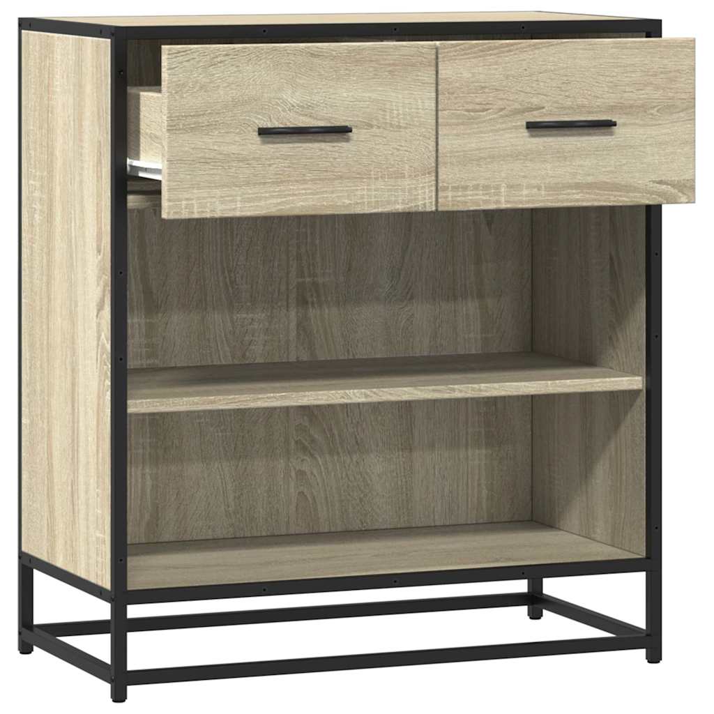 Credenza Rovere Sonoma 68x35x76 cm in Legno Multistrato - homemem39