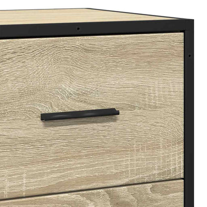 Credenza Rovere Sonoma 68x35x76 cm in Legno Multistrato - homemem39