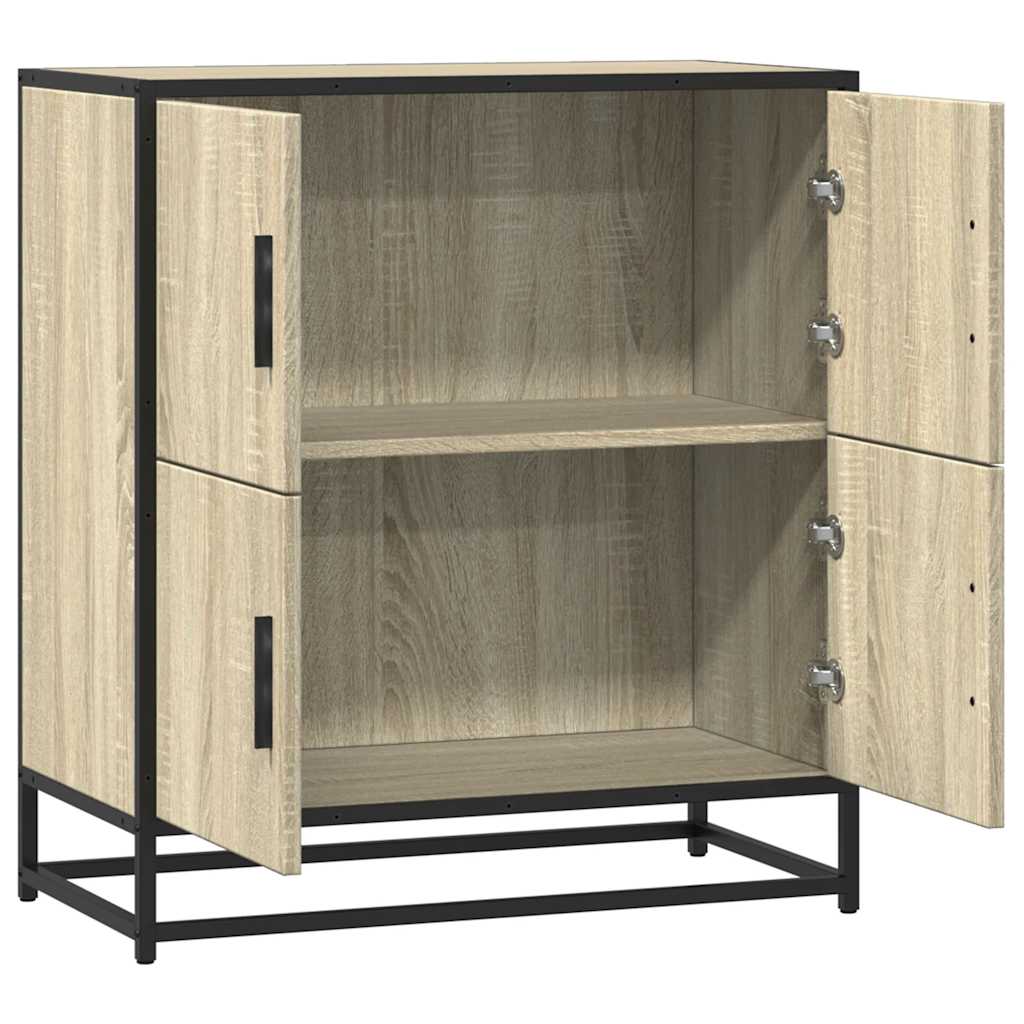 Credenza Rovere Sonoma 68x35x76 cm in Legno Multistrato - homemem39