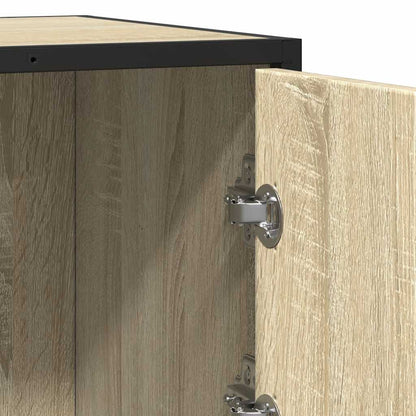 Credenza Rovere Sonoma 68x35x76 cm in Legno Multistrato - homemem39