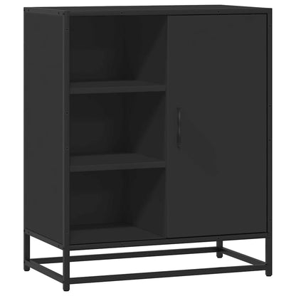 Credenza Nero 62x35x76 cm in Legno Multistrato - homemem39