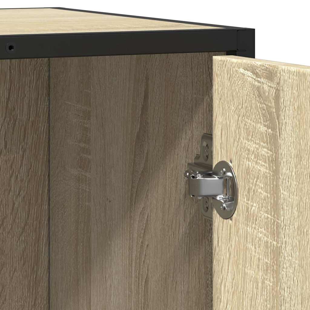 Credenza Rovere Sonoma 62x35x76 cm in Legno Multistrato - homemem39