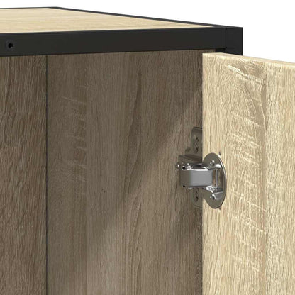 Credenza Rovere Sonoma 62x35x76 cm in Legno Multistrato - homemem39