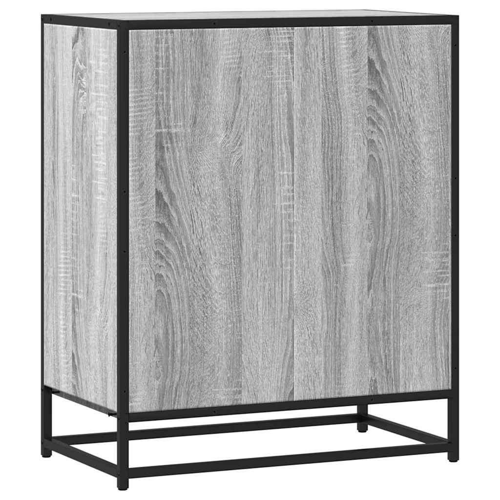 Credenza Grigio Sonoma 62x35x76 cm in Legno Multistrato - homemem39