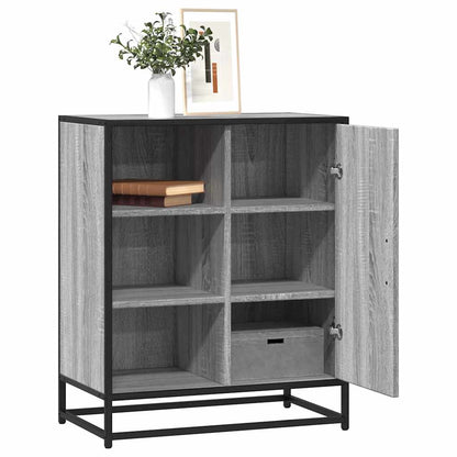 Credenza Grigio Sonoma 62x35x76 cm in Legno Multistrato - homemem39