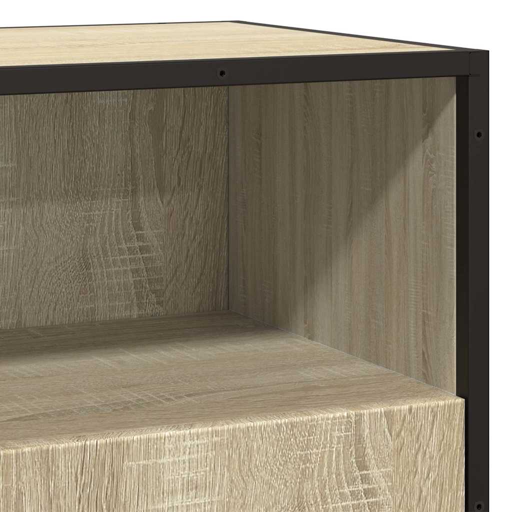 Credenza Rovere Sonoma 68x35x76 cm in Legno Multistrato - homemem39