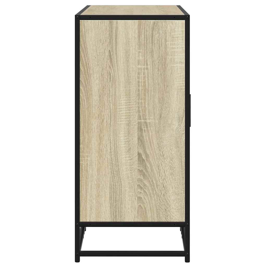 Credenza Rovere Sonoma 94x35x76 cm in Legno Multistrato - homemem39