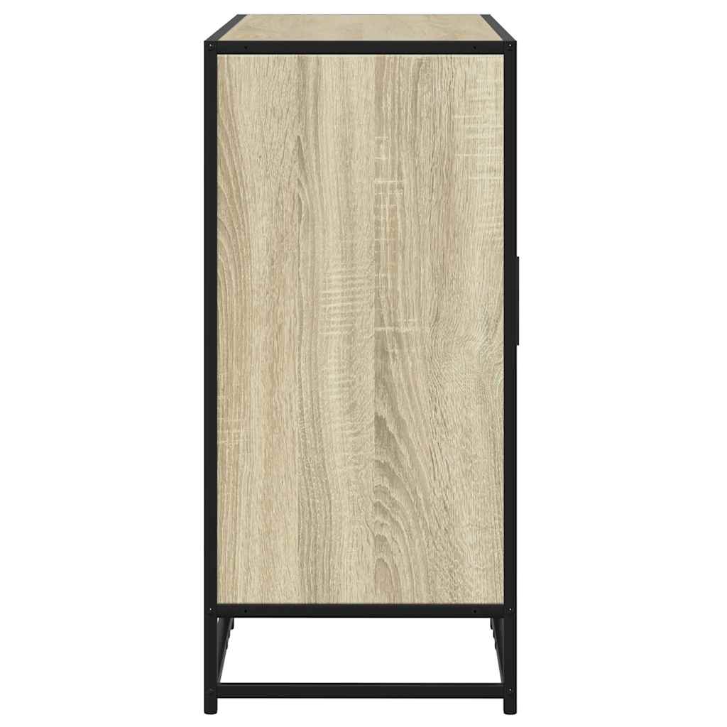 Credenza Rovere Sonoma 92x35x76 cm in Legno Multistrato - homemem39