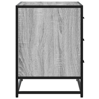 Cassettiera Grigio Sonoma 70x41x56 cm in Legno Multistrato - homemem39