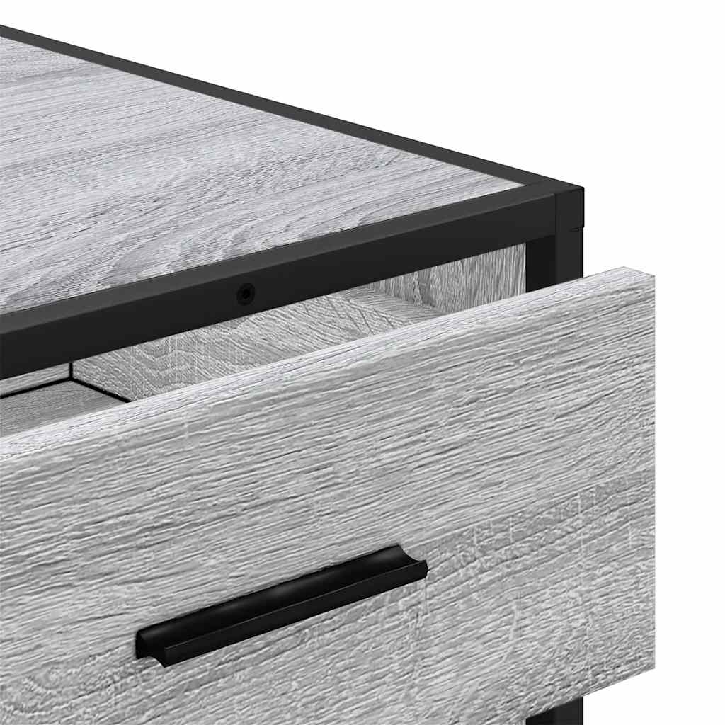 Cassettiera Grigio Sonoma 70x41x56 cm in Legno Multistrato - homemem39