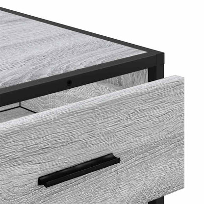 Cassettiera Grigio Sonoma 70x41x56 cm in Legno Multistrato - homemem39