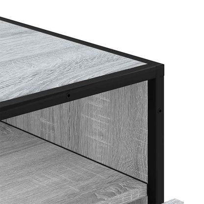 Cassettiera Grigio Sonoma 70x41x70 cm in Legno Multistrato - homemem39