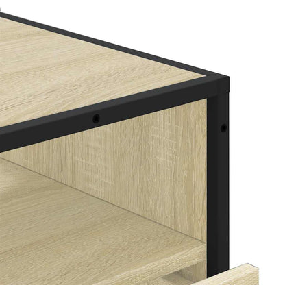 Cassettiera Rovere Sonoma 70x41x83,5 cm in Legno Multistrato - homemem39