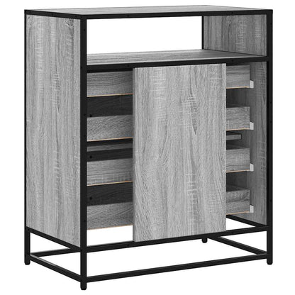 Cassettiera Grigio Sonoma 70x41x83,5 cm in Legno Multistrato | homemem39