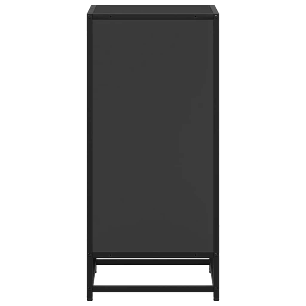 Libreria Nera 40x35x76 cm in Legno Multistrato | homemem39