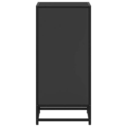 Libreria Nera 40x35x76 cm in Legno Multistrato | homemem39