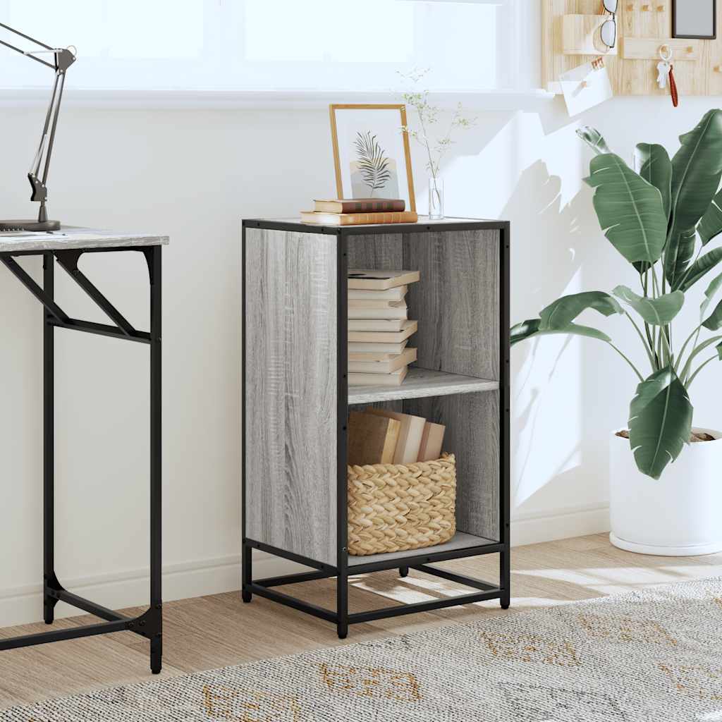 Libreria Grigio Sonoma 40x35x76 cm in Legno Multistrato | homemem39