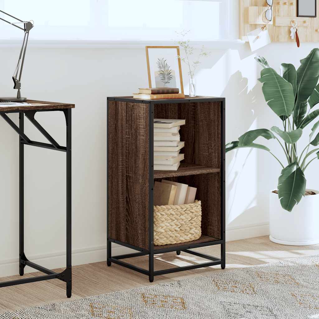 Libreria Rovere Marrone 40x35x76 cm in Legno Multistrato
