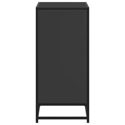 Libreria Nera 60x35x76 cm in Legno Multistrato | homemem39