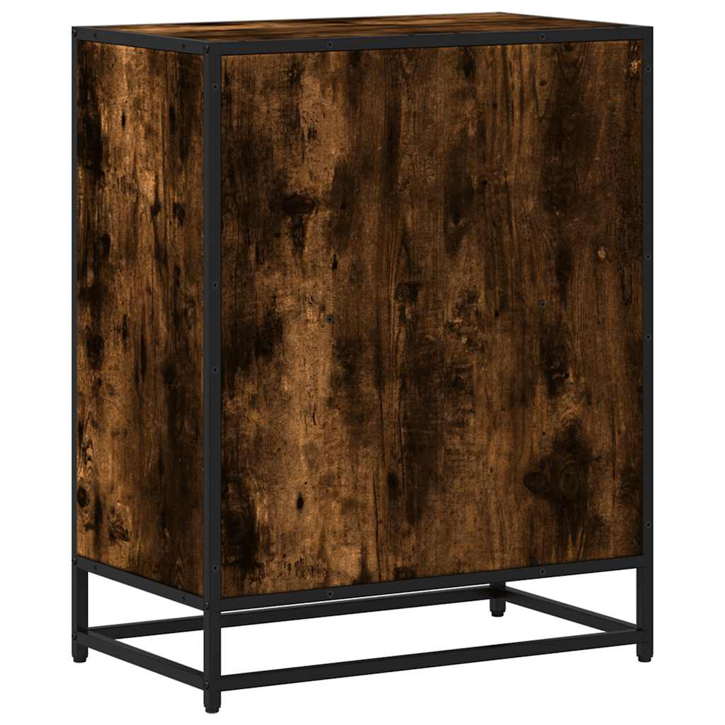 Libreria Rovere Fumo 60x35x76 cm in Legno Multistrato | homemem39