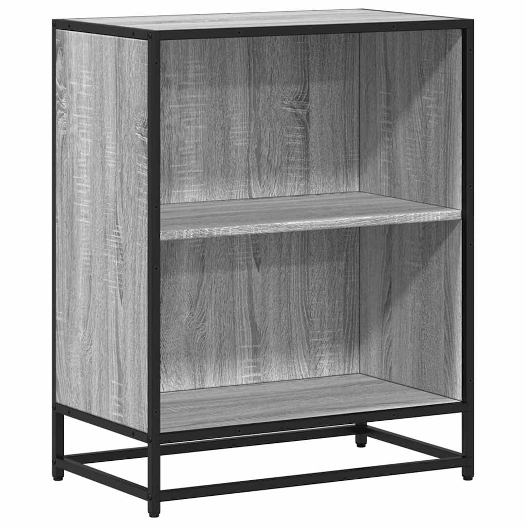 Libreria Grigio Sonoma 60x35x76 cm in Legno Multistrato | homemem39