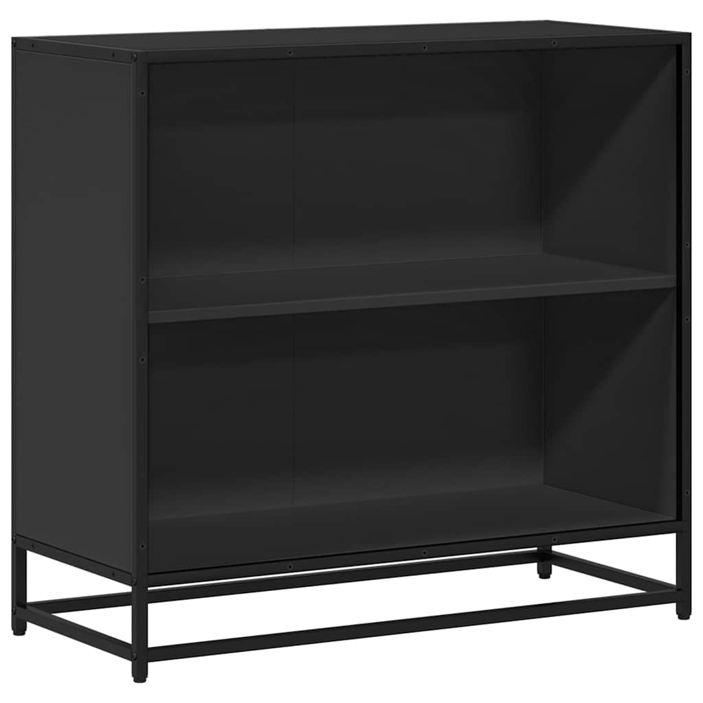 Libreria Nera 80,5x35x76 cm in Legno Multistrato | homemem39
