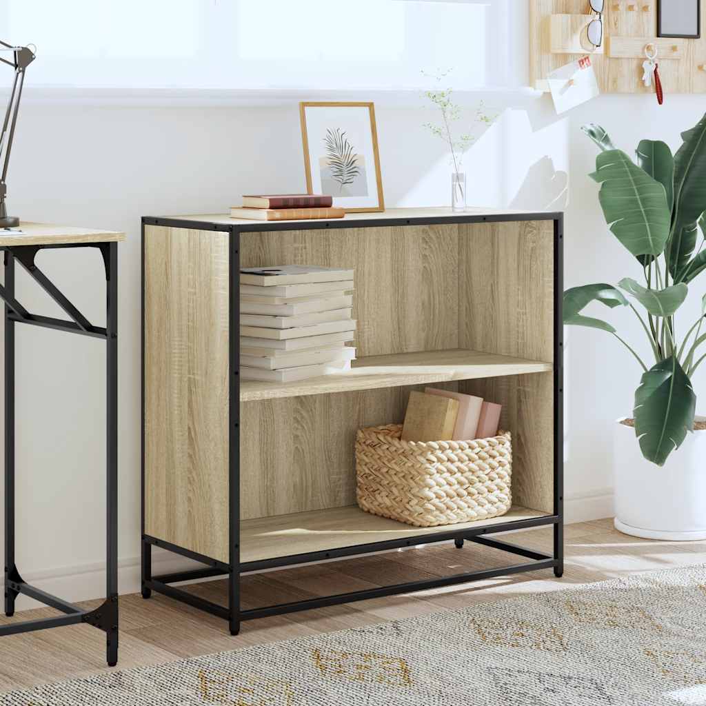 Libreria Rovere Sonoma 80,5x35x76 cm in Legno Multistrato | homemem39
