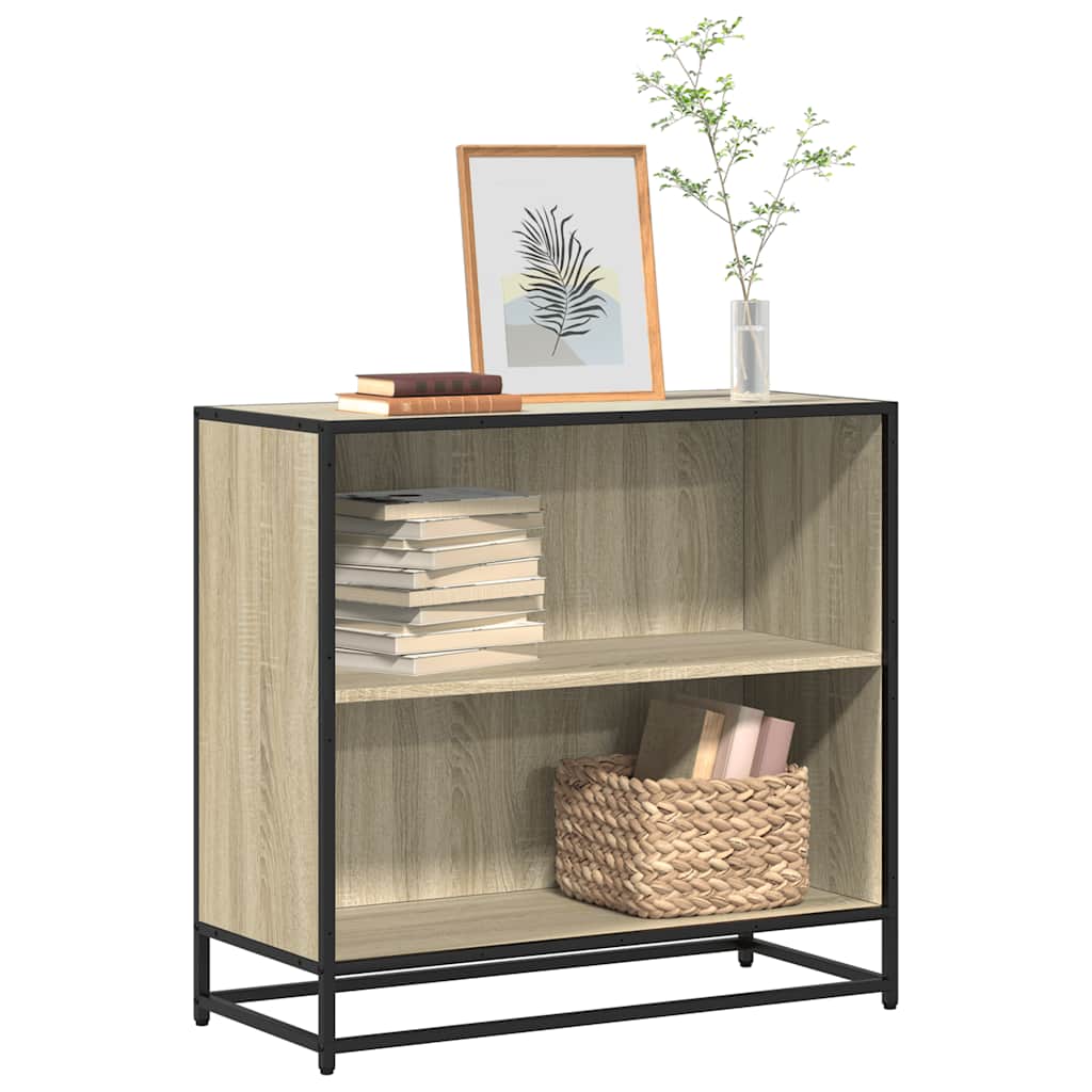 Libreria Rovere Sonoma 80,5x35x76 cm in Legno Multistrato | homemem39