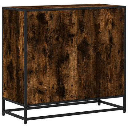 Libreria Rovere Fumo 80,5x35x76 cm in Legno Multistrato | homemem39