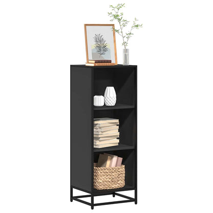 Libreria Nera 40x35x107,5 cm in Legno Multistrato | homemem39