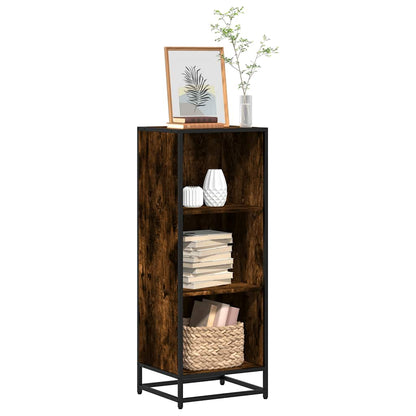 Libreria Rovere Fumo 40x35x107,5 cm in Legno Multistrato | homemem39