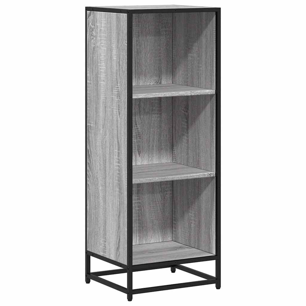 Libreria Grigio Sonoma 40x35x107,5 cm in Legno Multistrato | homemem39
