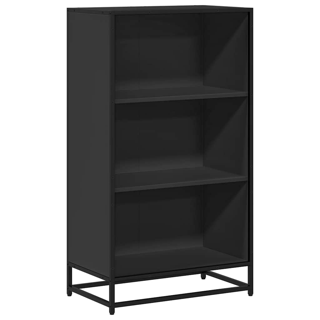 Libreria Nera 60x35x107,5 cm in Legno Multistrato | homemem39
