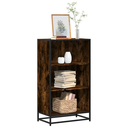 Libreria Rovere Fumo 60x35x107,5 cm in Legno Multistrato | homemem39