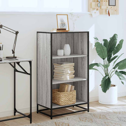 Libreria Grigio Sonoma 60x35x107,5 cm in Legno Multistrato | homemem39