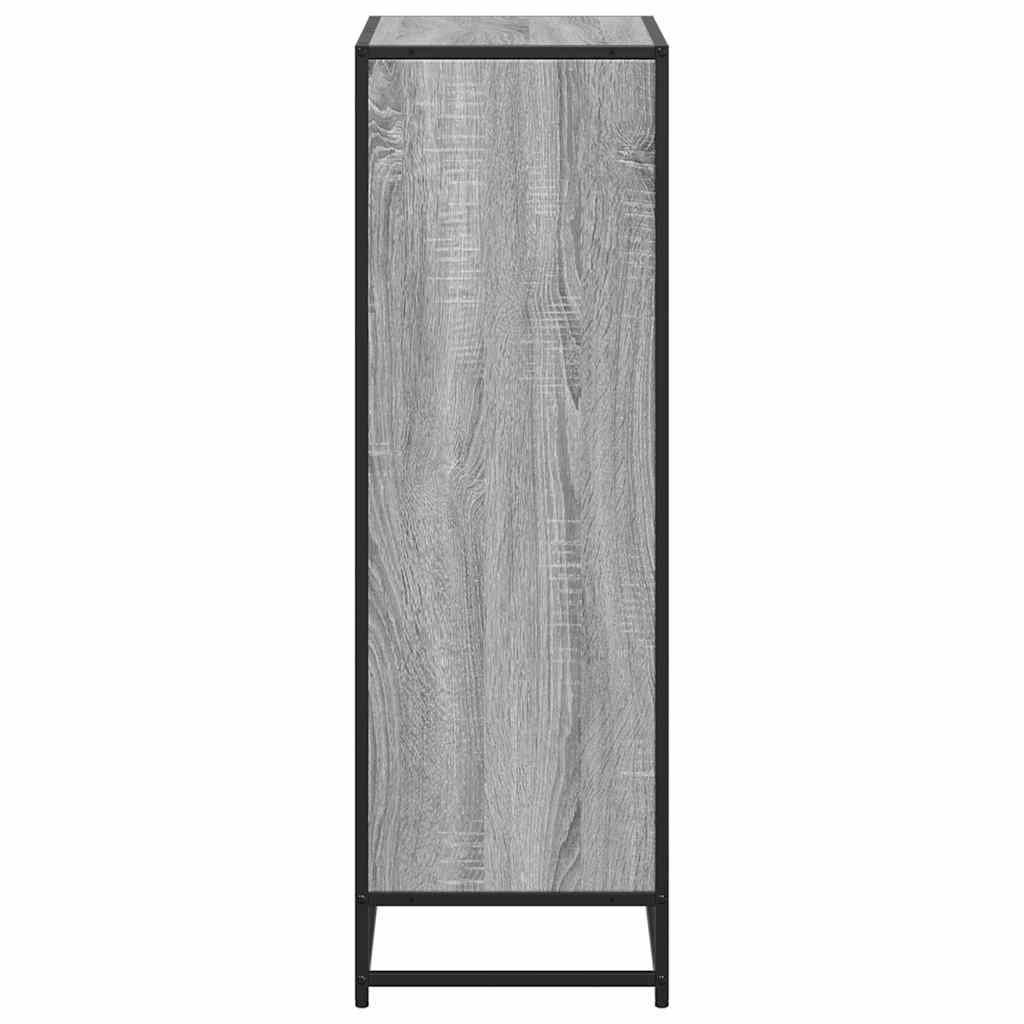 Libreria Grigio Sonoma 60x35x107,5 cm in Legno Multistrato | homemem39