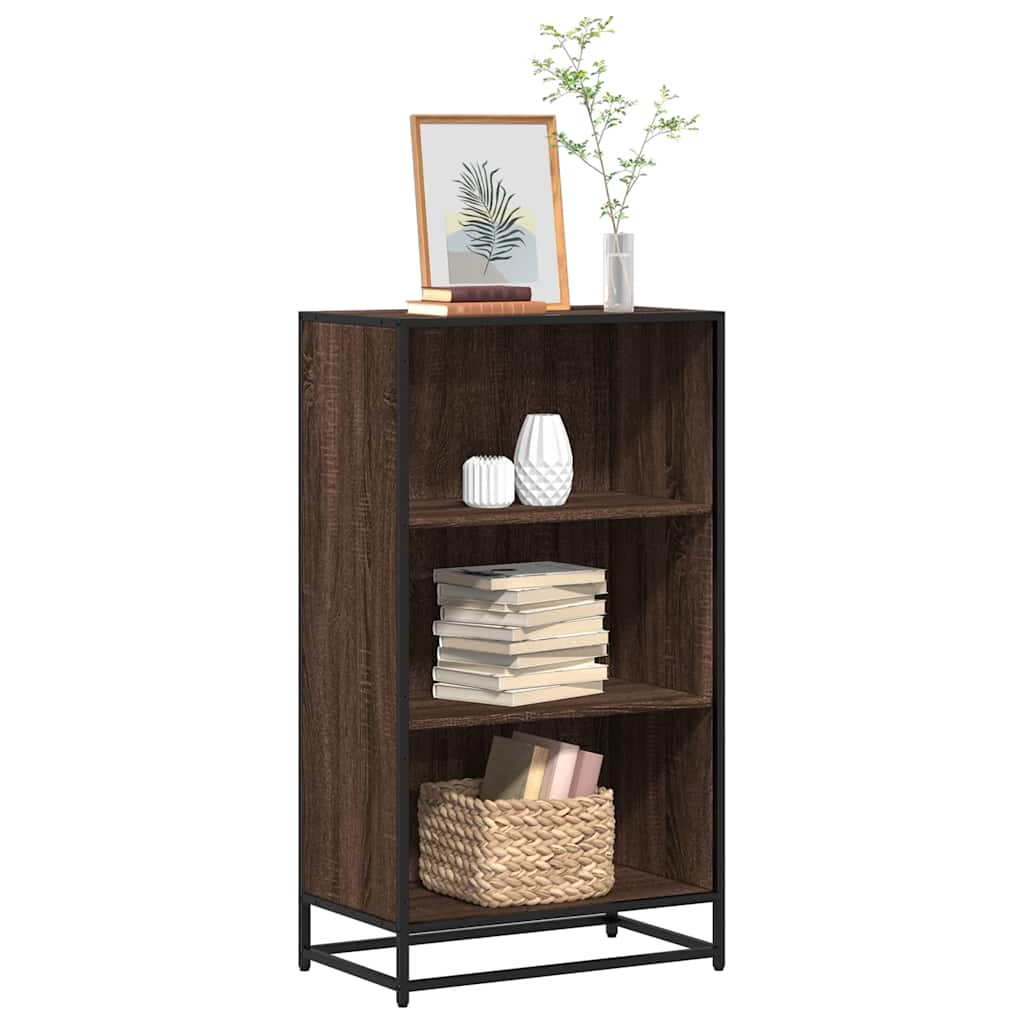Libreria Rovere Marrone 60x35x107,5 cm in Legno Multistrato | homemem39