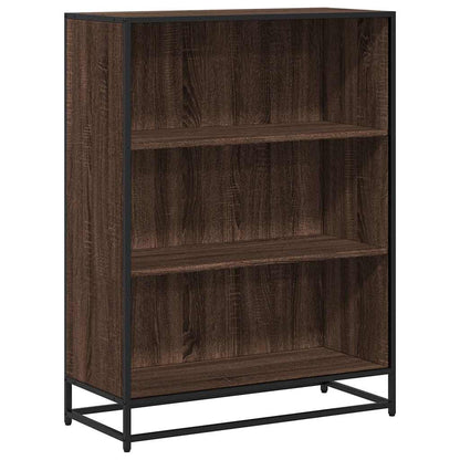 Libreria Rovere Marrone 80,5x35x107,5 cm in Legno Multistrato | homemem39